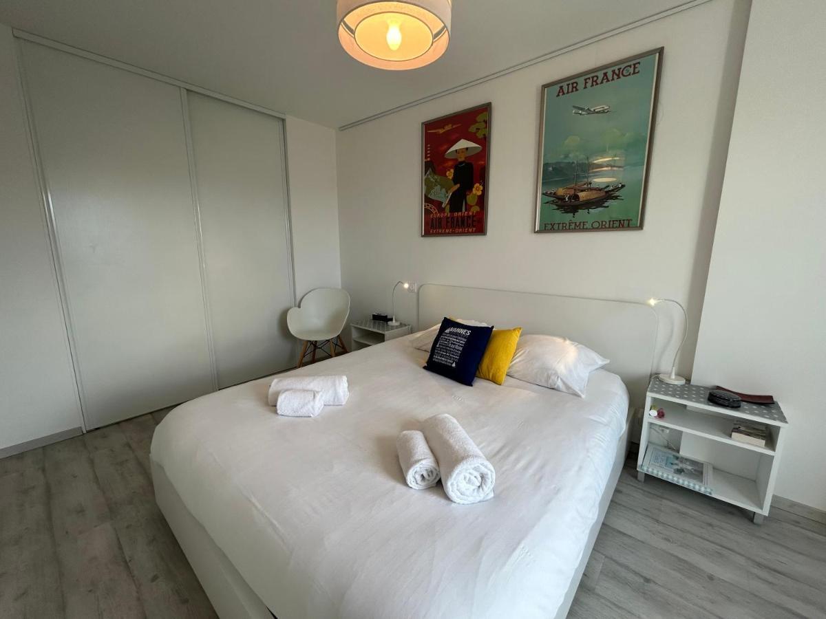 Les Terrasses Marines - Vue Imprenable Sur Le Port De Plaisance Apartment Vannes Exterior foto