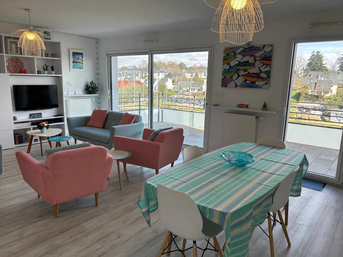 Les Terrasses Marines - Vue Imprenable Sur Le Port De Plaisance Apartment Vannes Exterior foto